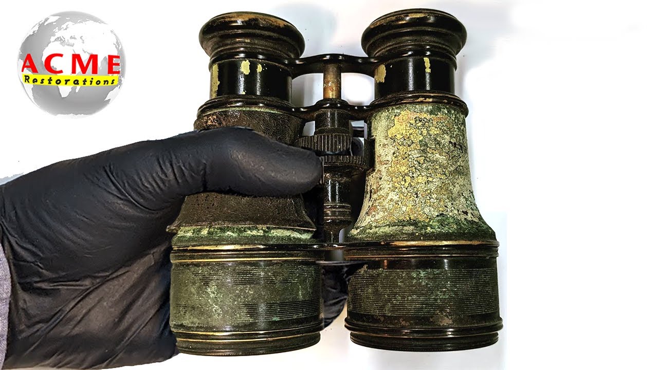 FULL RESTORATION of Vintage WW1 Binoculars