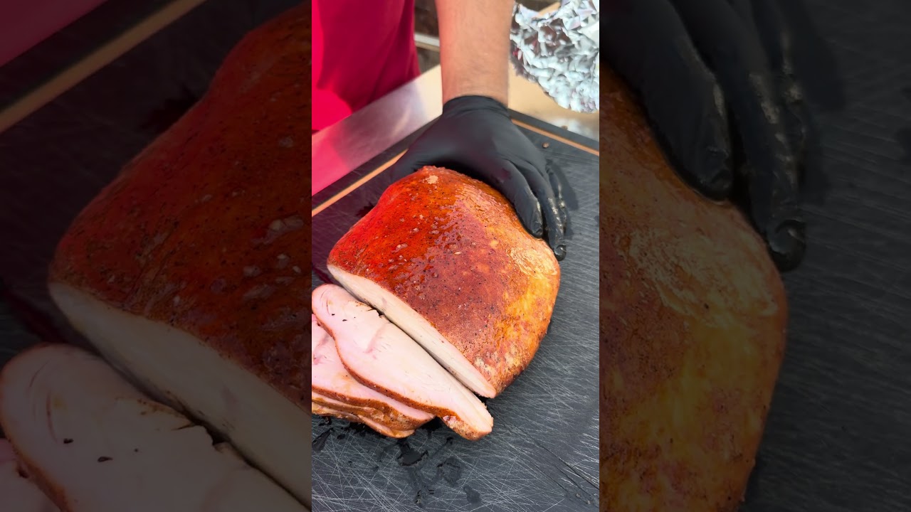 Italian Dressing will LEVEL UP your Smoked Turkey Breast! #bbq #turkey #smoked