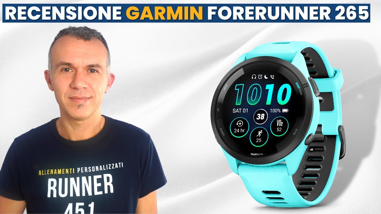 Recensione GARMIN FORERUNNER 265 dopo 3 mesi di test