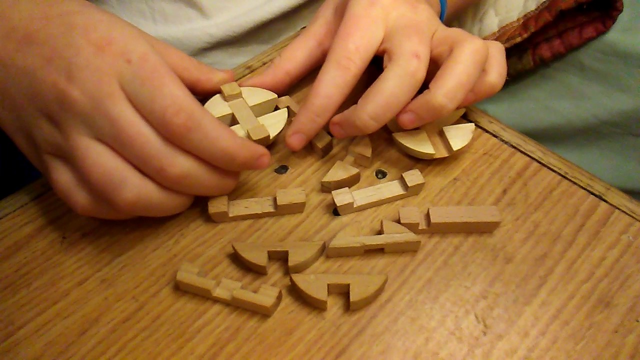 Take apart and solve IQ Tormenter ball