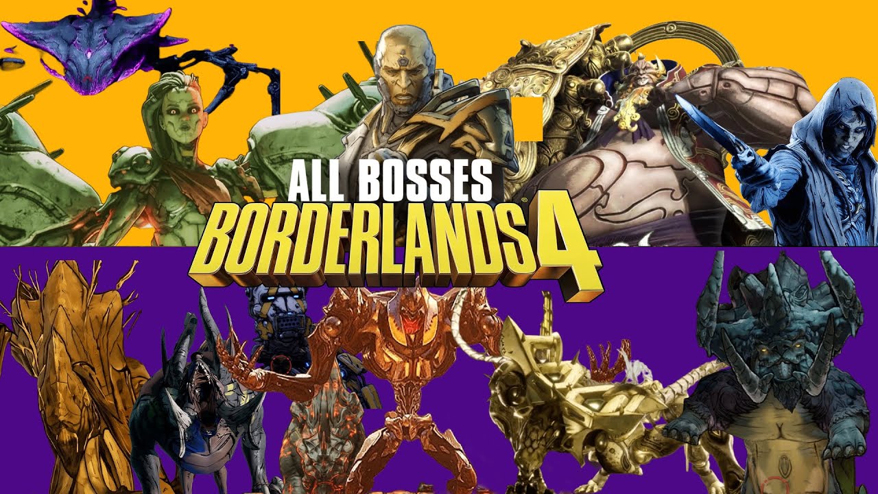 Borderlands 4 - All 50 BOSSES [Main + Side + Rift]