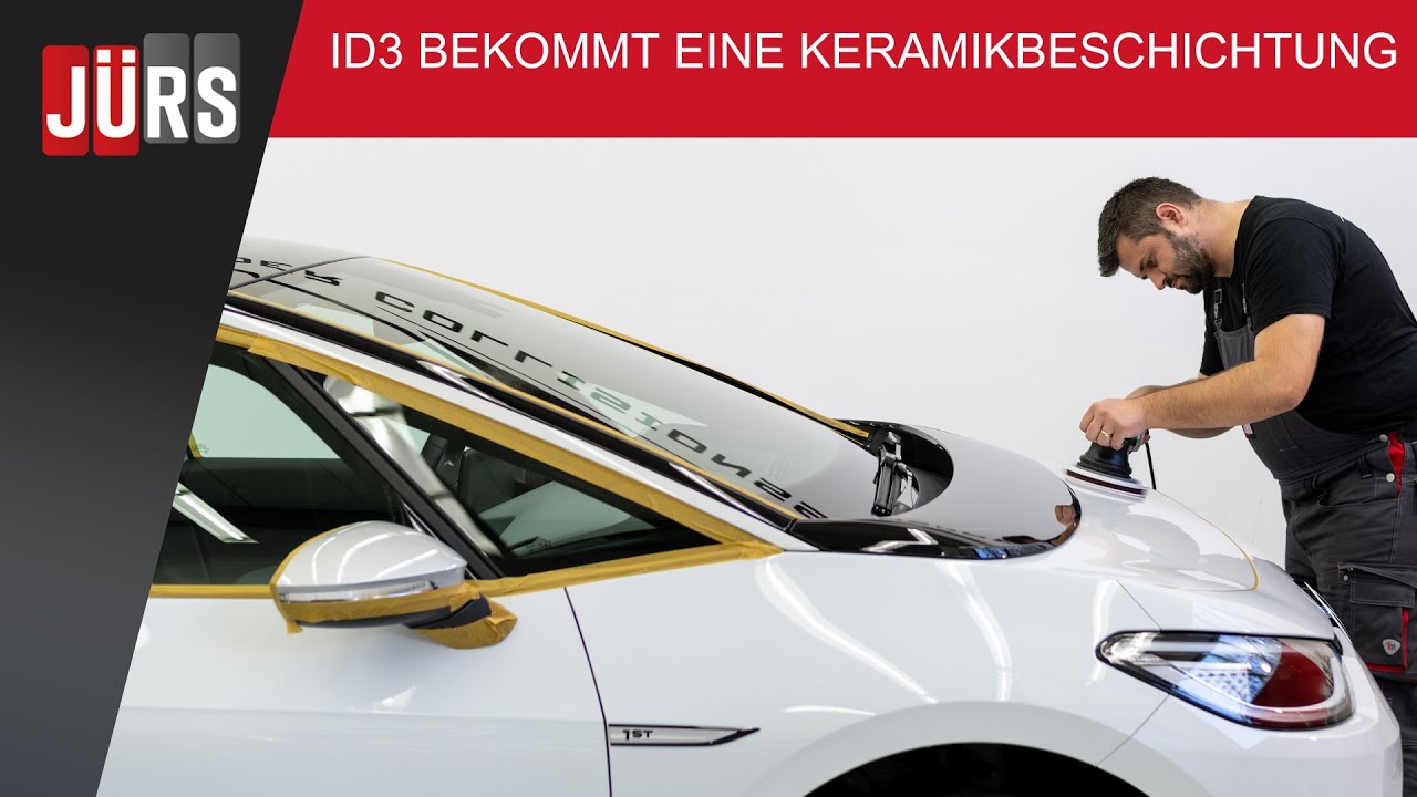 ID3 bekommt eine doppelte Keramikversiegelung und Michael darf Probefahren