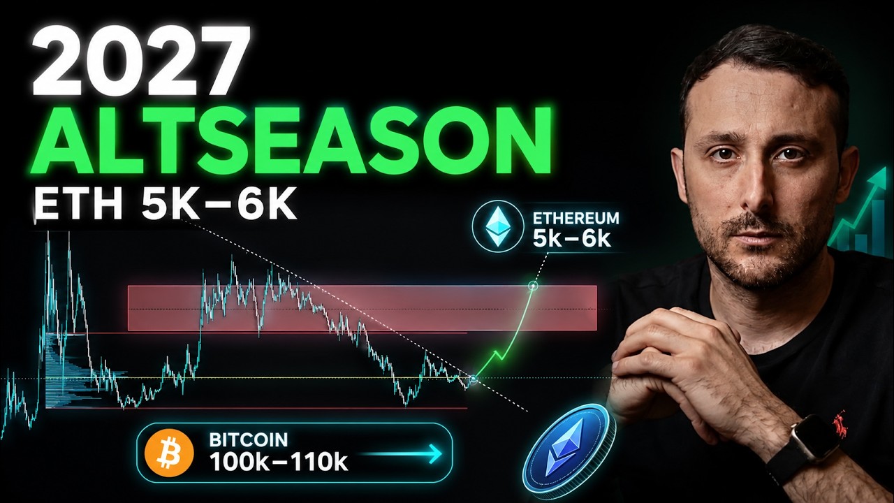 Ethereum по 6000$ в 2027 году? Этот график ETH/BTC доказывает, что это возможно