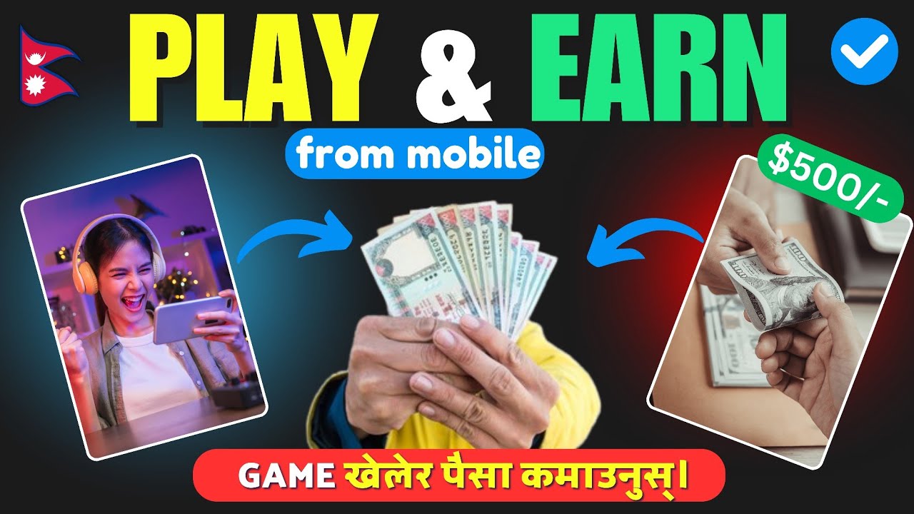 Play and earn 🤑 | how to earn money online in nepal | esewa earning app | online earning