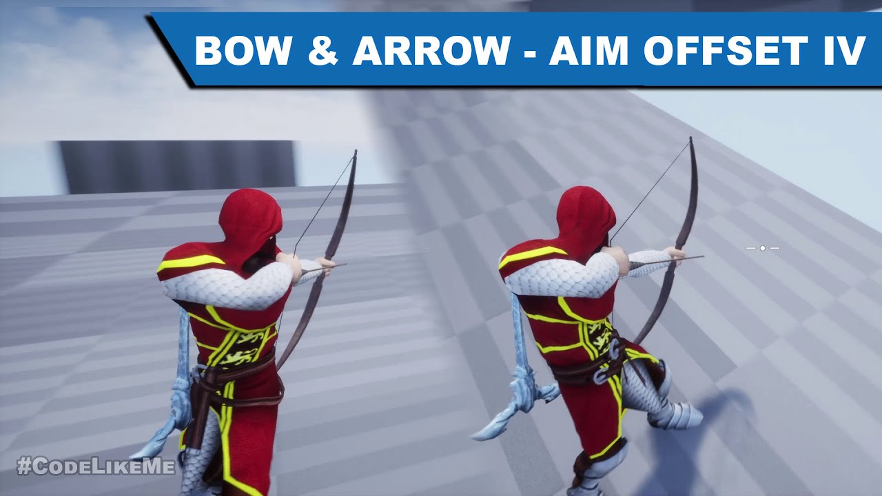 Bow and Arrow Aim Offset IV -  Unreal Open World #409