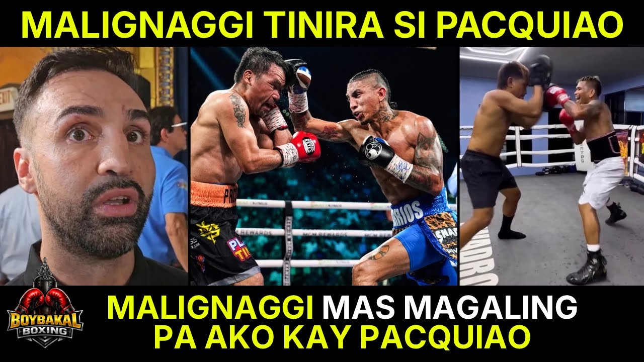 Malignaggi TINIRA Si Pacquiao 