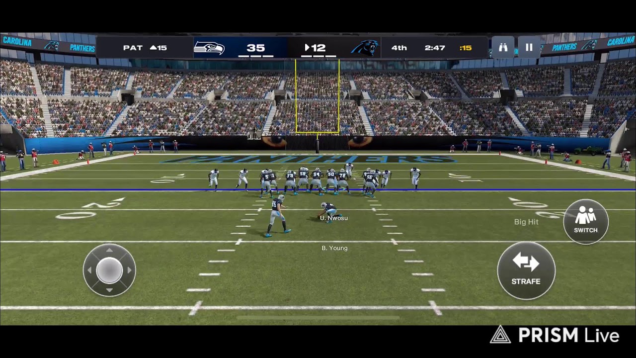 Seahawks @ Panthers Week 16 Season 4
