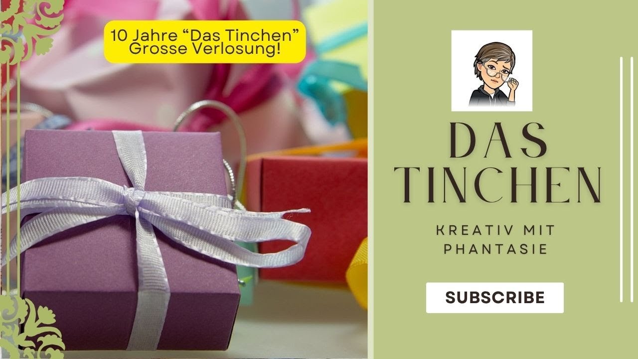 10 Jahre "Das Tinchen" -  Große Verlosung 🎁🎁🎁🎁🎁
