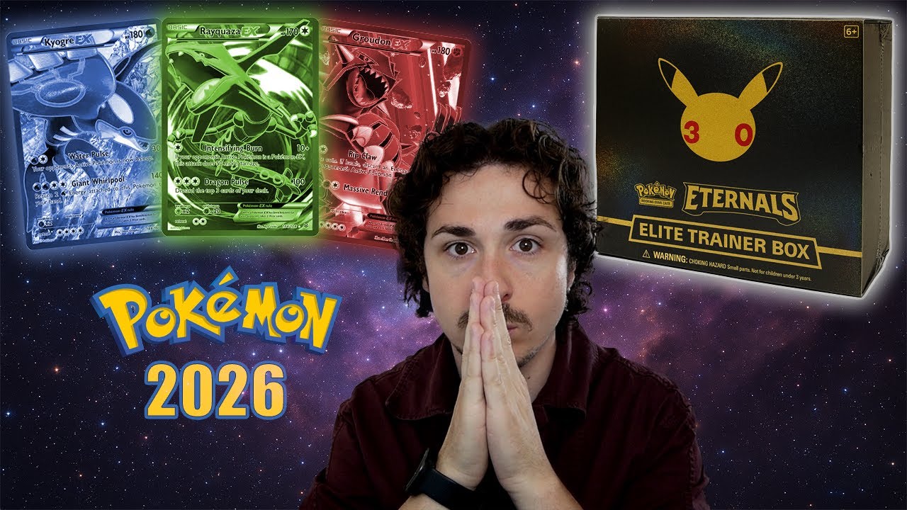 Pokémon ETERNALS pour les 30 ans & SET rubis/saphir !