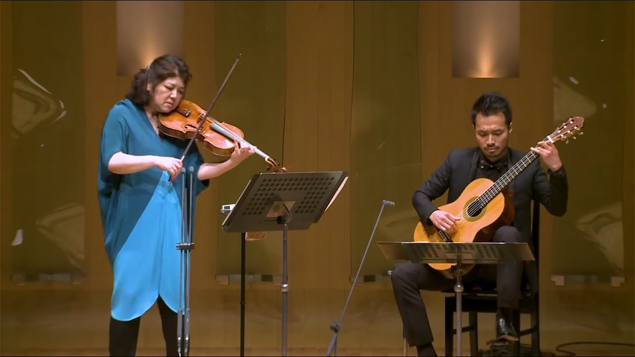 川本嘉子＆大萩康司 ピアソラ タンゴの歴史