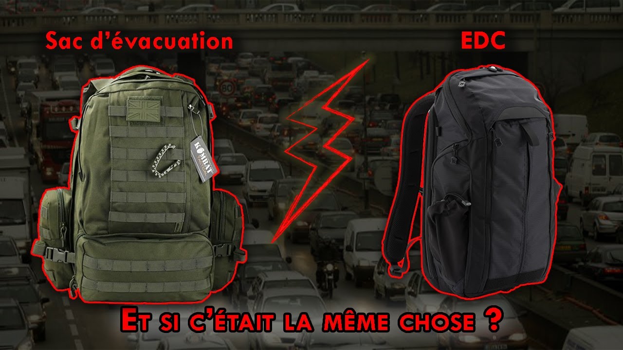 Bug out Bag: les 3 problèmes des sacs d'évacuation (et la solution que j'ai trouvé)