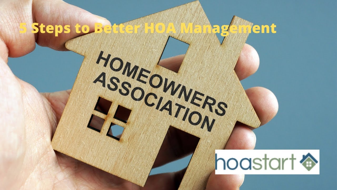 5 Steps to Better HOA Management