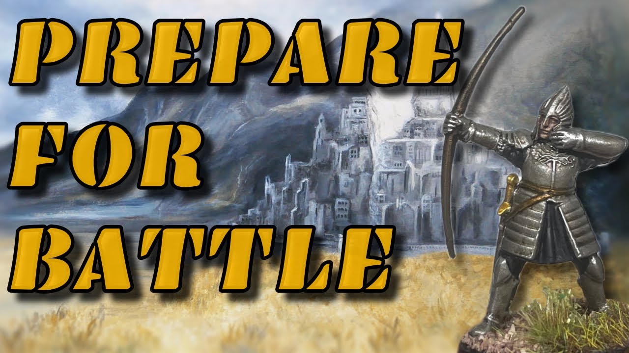 Speed Painting Minas Tirith Warriors