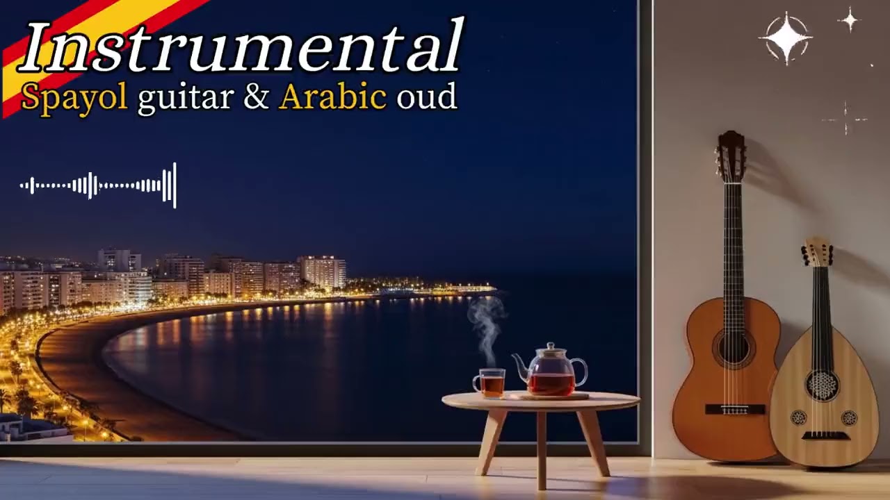 Flamenco Guitar Oud Fusion Music – Desert Sunset Spanish Arabic Vibes