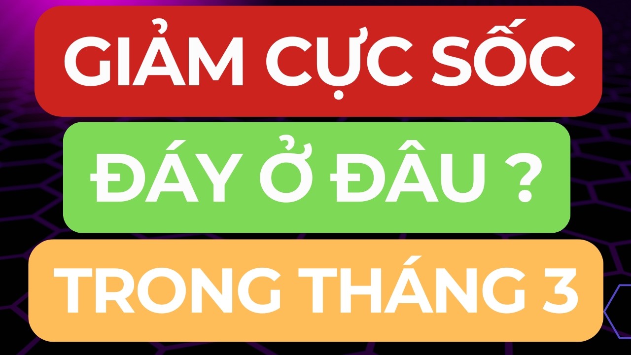 🔴 GIẢM CỰC SỐC I TÌM ĐÁY VNINDEX TRONG THÁNG 3 I CƠ HỘI MỚI TRONG KHỦNG HOẢNG