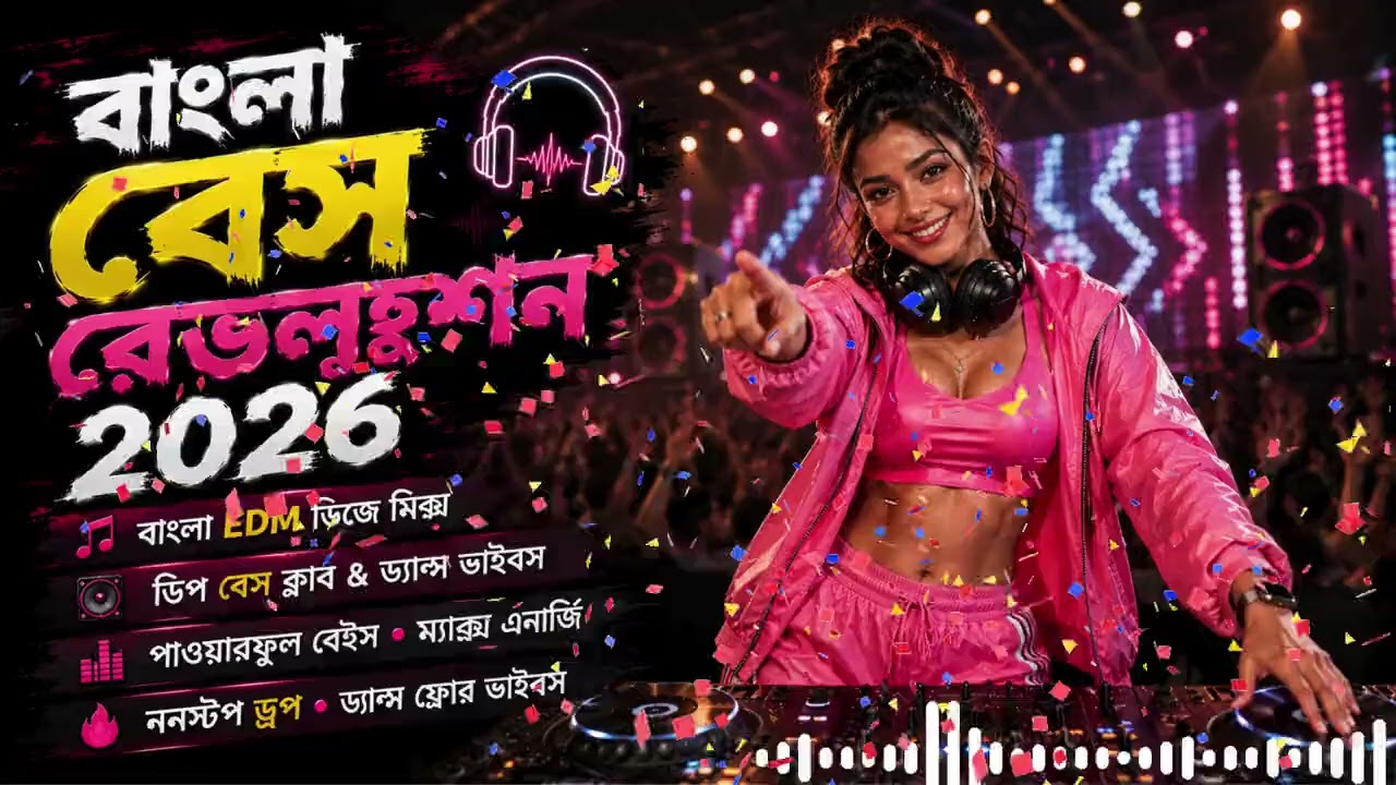 Bangla Bass Revolution 2026 🎧 Bengali EDM DJ Mix | Deep Bass Club & Dance Vibes