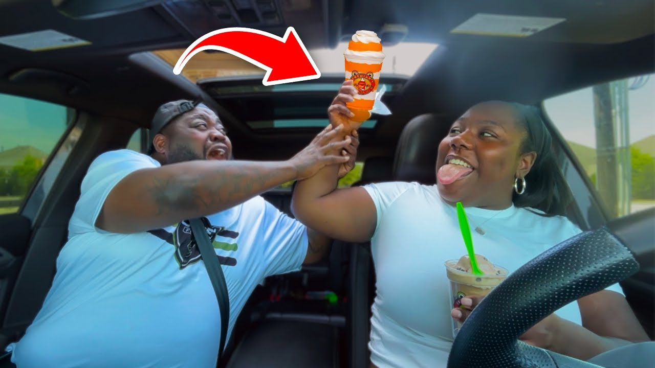 THROWING MY HUSBAND'S ICE CREAM OUT OF THE WINDOW TO SEE HIS REACTION! *HILARIOUS*