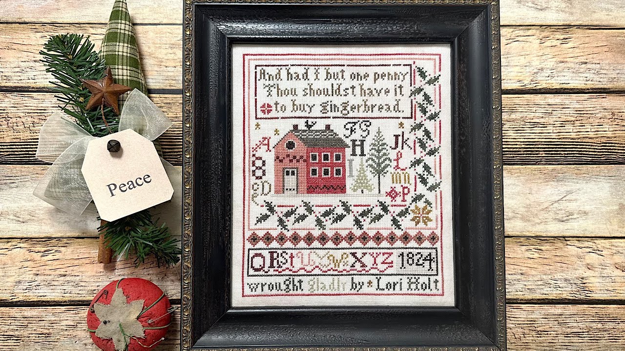 Flosstube Episode #16 - Holiday Stitching & a new SAL!!