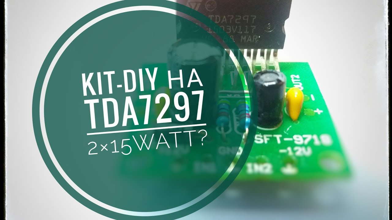 Усилитель за 1$ на TDA 7297 тесты