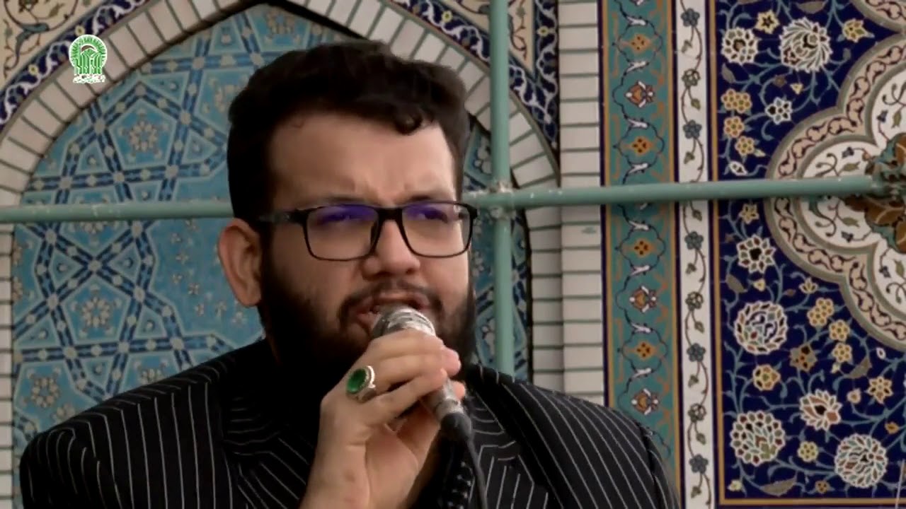 شعرخوانی انتقادی اسفندیاری در اجتماع عزاداران رضوی