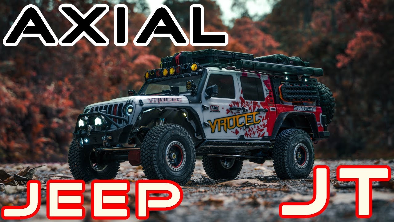 1/10 Axial SCX10III JT SCALE RC Jeep Gladiator body custom 03