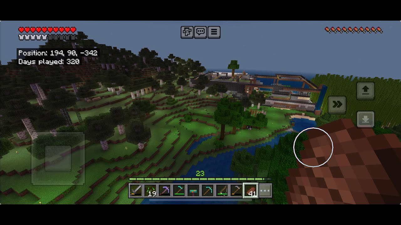 My First Minecraft World on iphone 16 Pro Max
