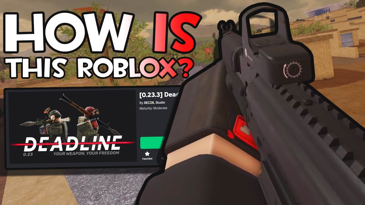 ЭТОТ ROBLOX MIL-SIM FPS ПУГАЮЩЕ РЕАЛИСТИЧЕН..