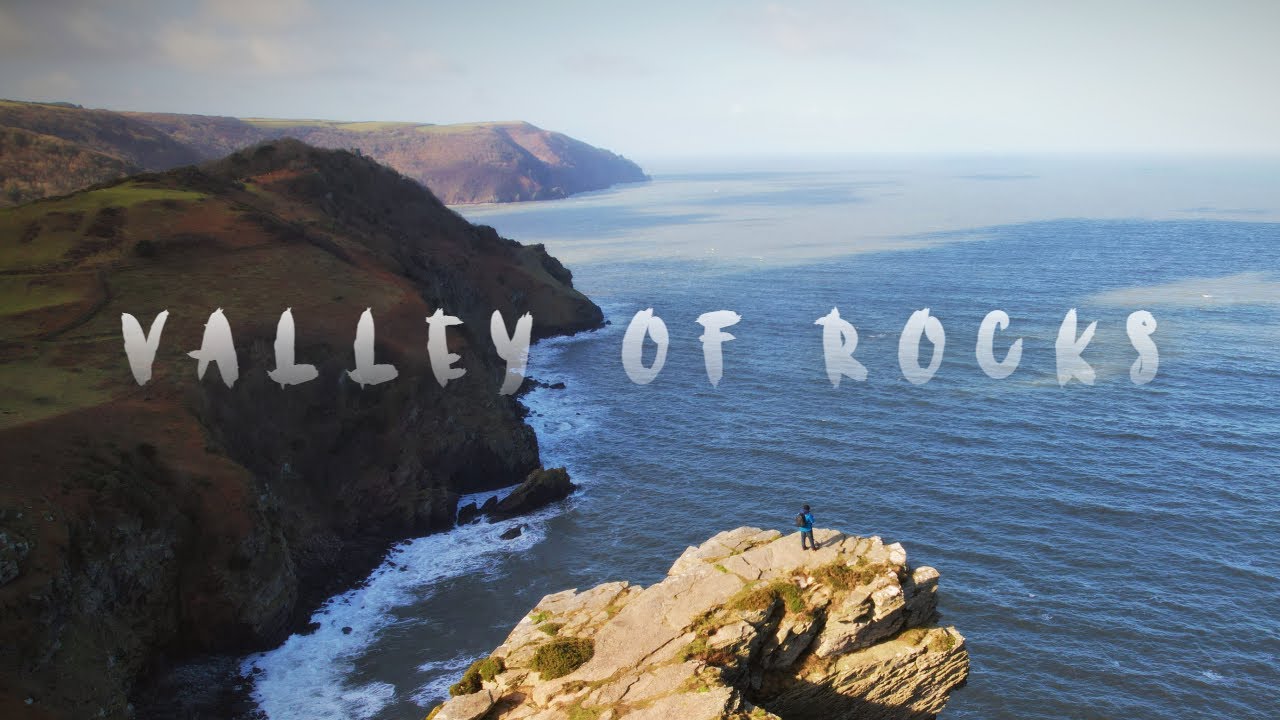Valley of Rocks - A hidden Gem of North Devon England | Solo Hike with Cinematic drone video