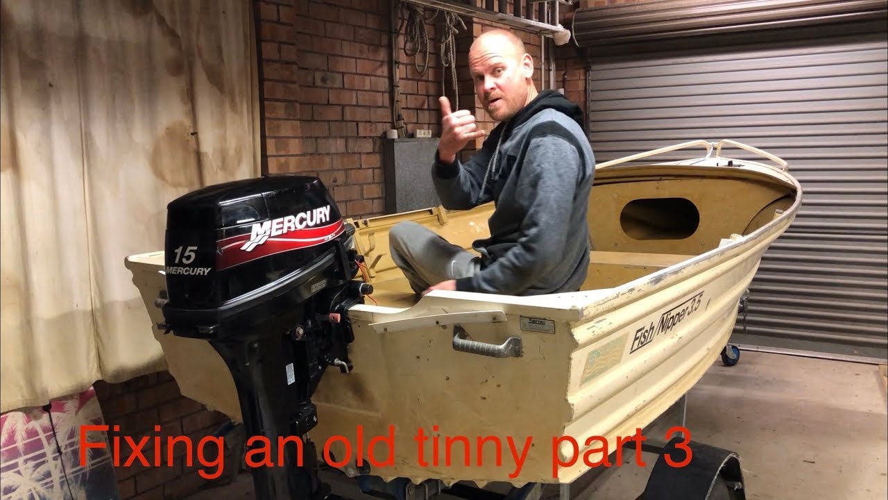 Fixing an old tinny part 3