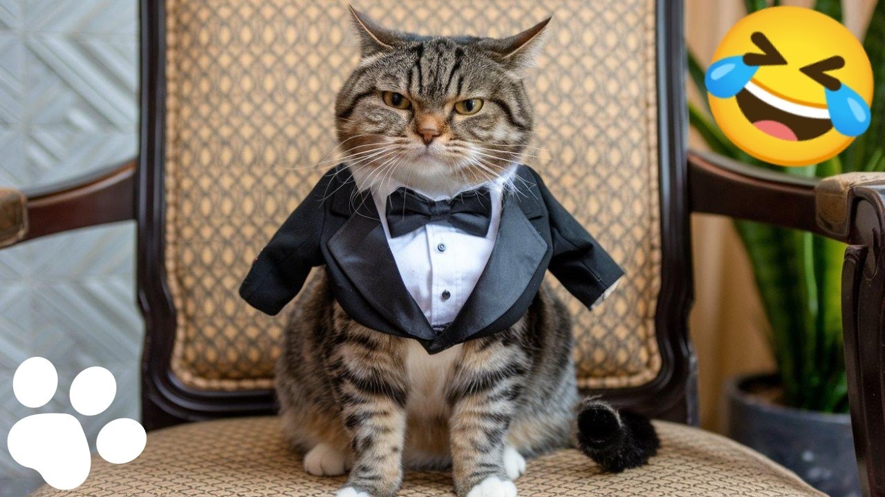 Lustige Katzen, die dir den Tag versüßen werden 😅 Funny Cat Videos 2025