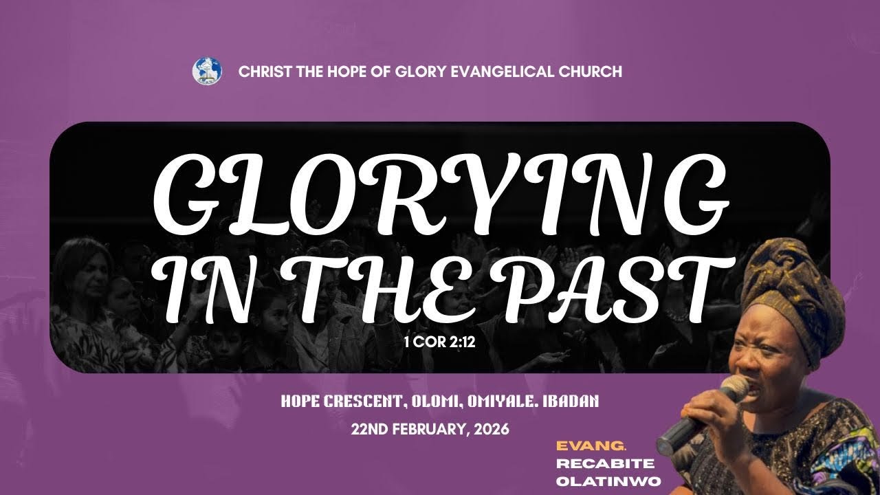 SUNDAY SERVICE : 22ND FEBRUARY, 2026