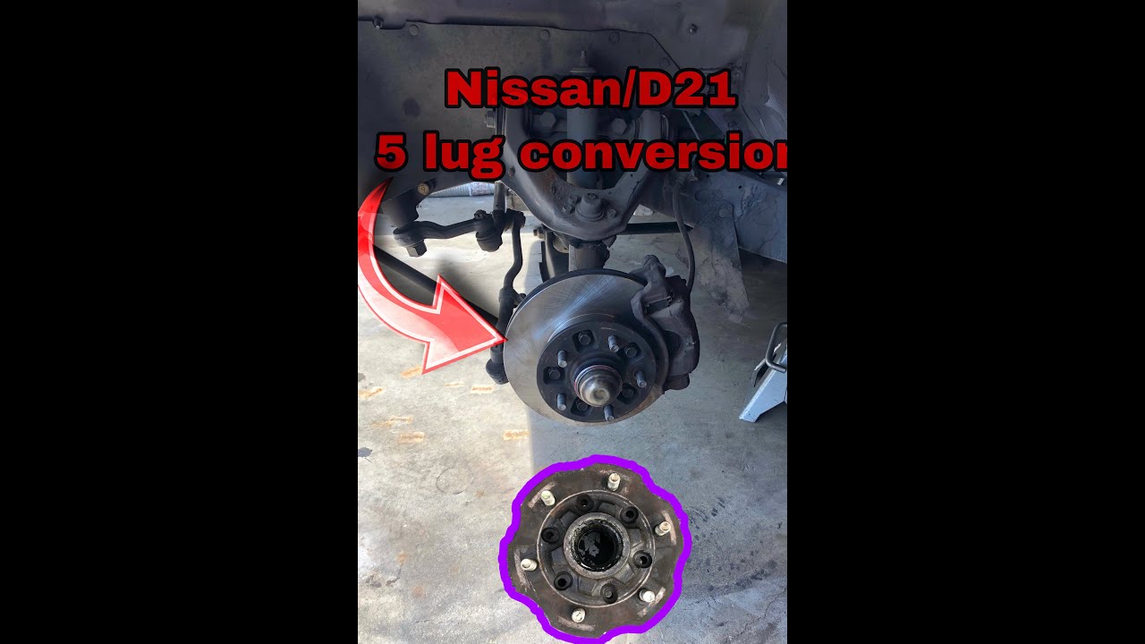 NISSAN HARDBODY/D21 (TOYOTA 5 LUG CONVERSION)