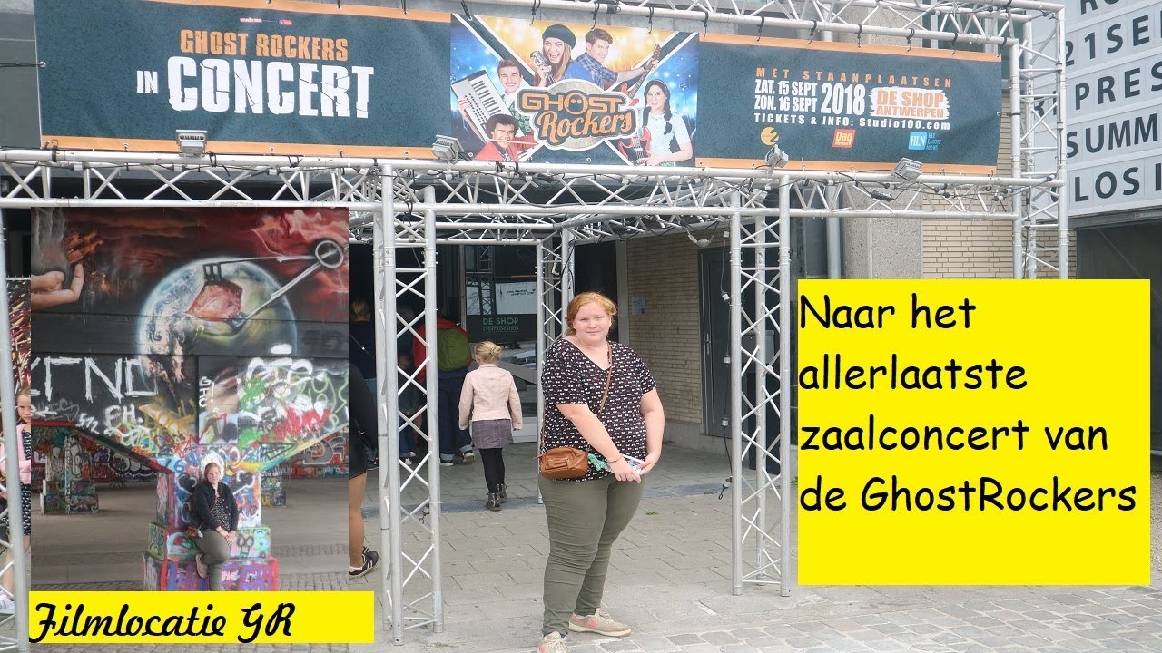 Het allerlaatste zaalconcert van de GHOSTROCKERS  Ik zal jullie missen !