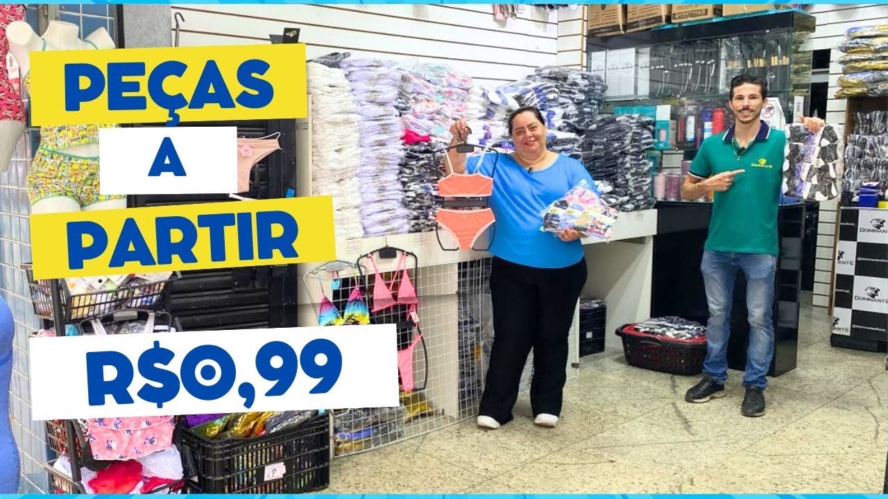 R$1,00 ACHEI A FONTE DA MODA ÍNTIMA MAIS BARATA NO BRÁS/OPORTUNIDADE DE SER DONO DO SEU NEGÓCIO