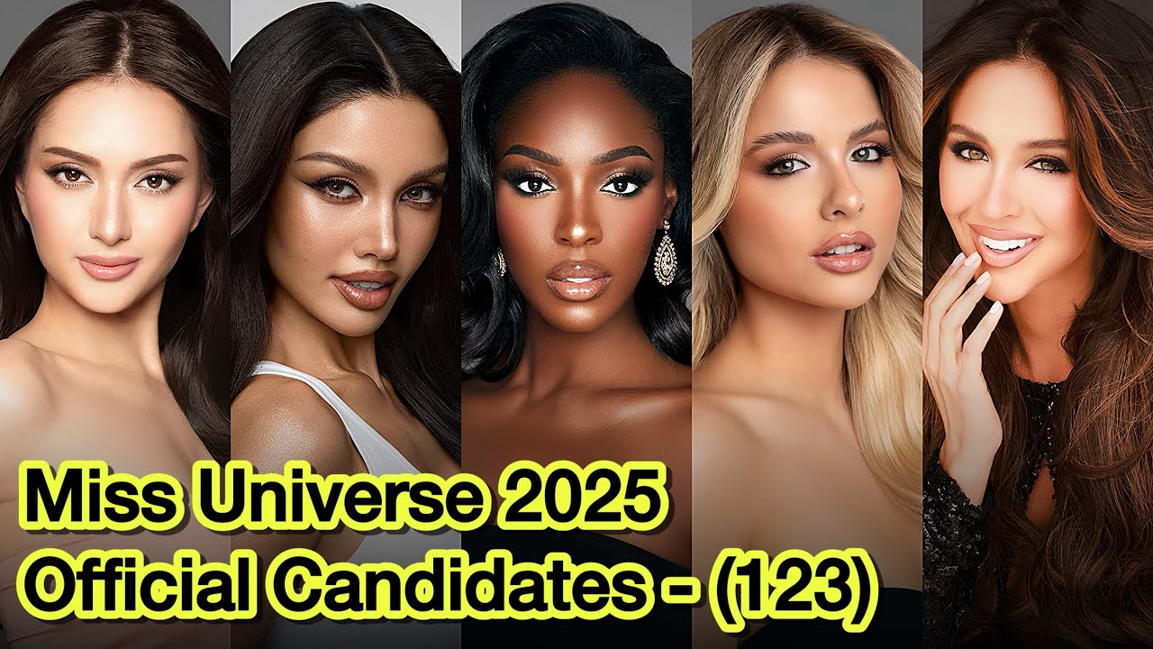 Официальные кандидаты на Мисс Вселенная 2025 #missuniverse #missuniverso #74thmissuniverse