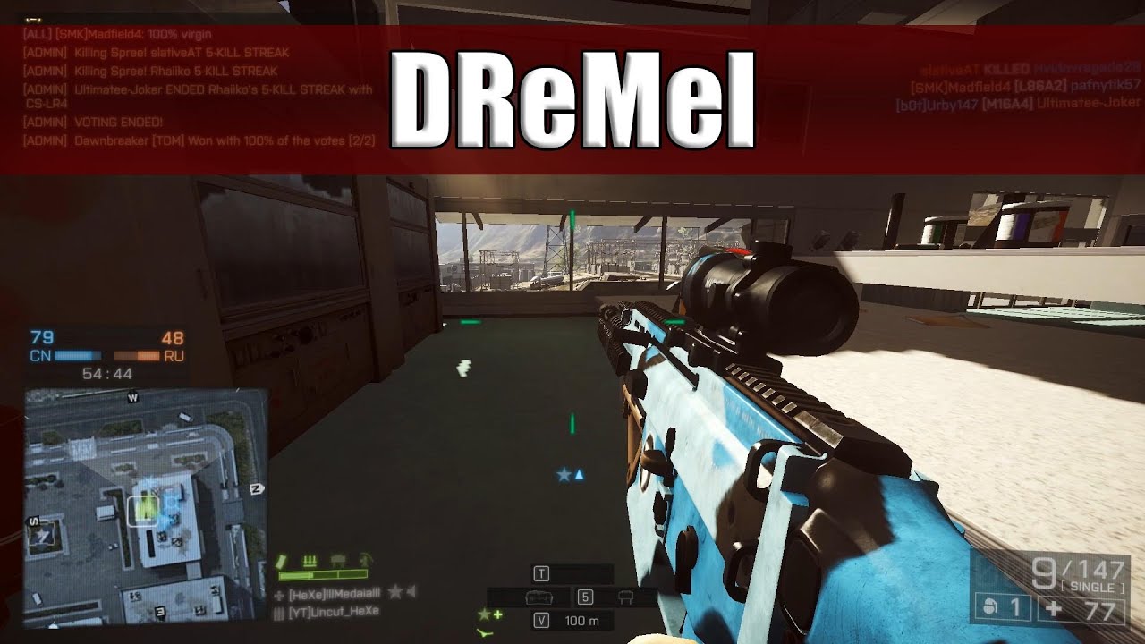DReMel | PC | MVP w/ Scar-H SV on Lancang Dam | 34-0