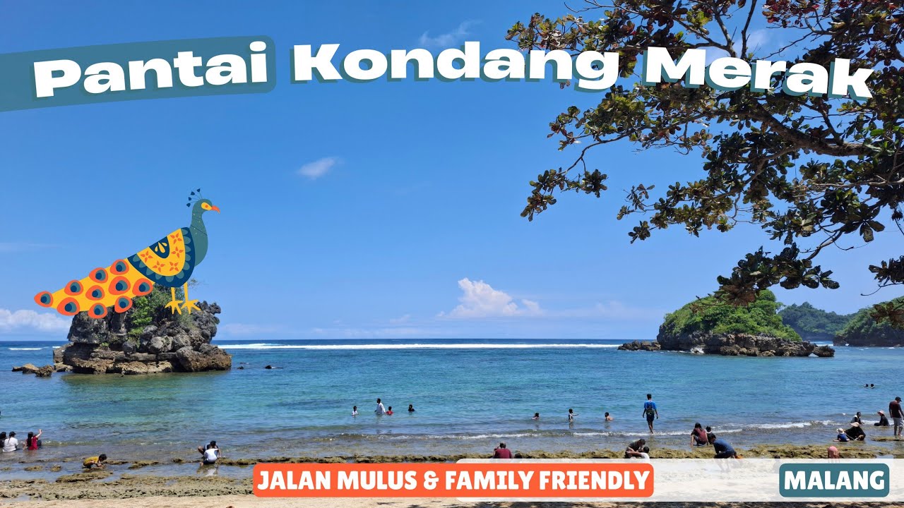 Main Ke Pantai Kondang Merak Malang Yang Aksesnya Mulus Dan Family Friendly