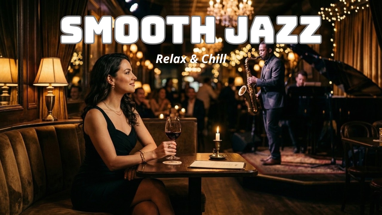 Smooth Saxophone Lounge Bar Music | Chill Jazz for Relaxing Evening