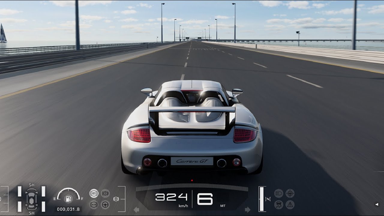 Gran Turismo 7 | Porsche Carrera GT 2004 - Top Speed KM/H 324 MPH 201