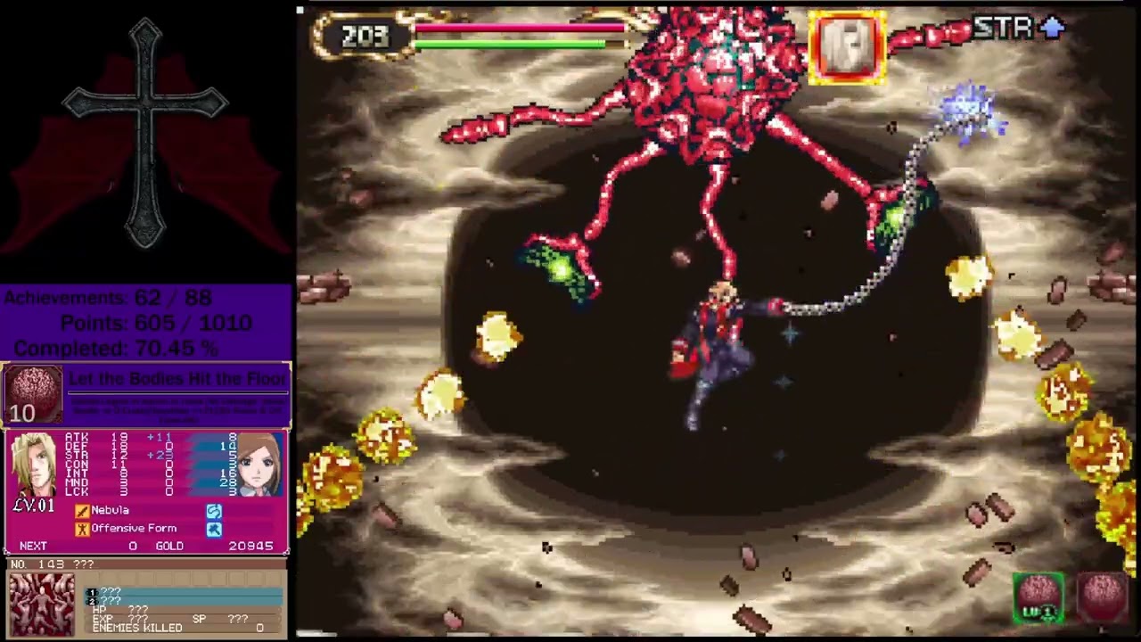 Castlevania  Portrait of Ruin Level 1 Hard Hitless Legion
