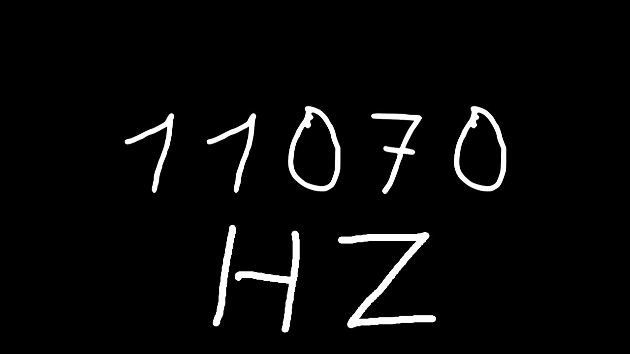 11070 hz