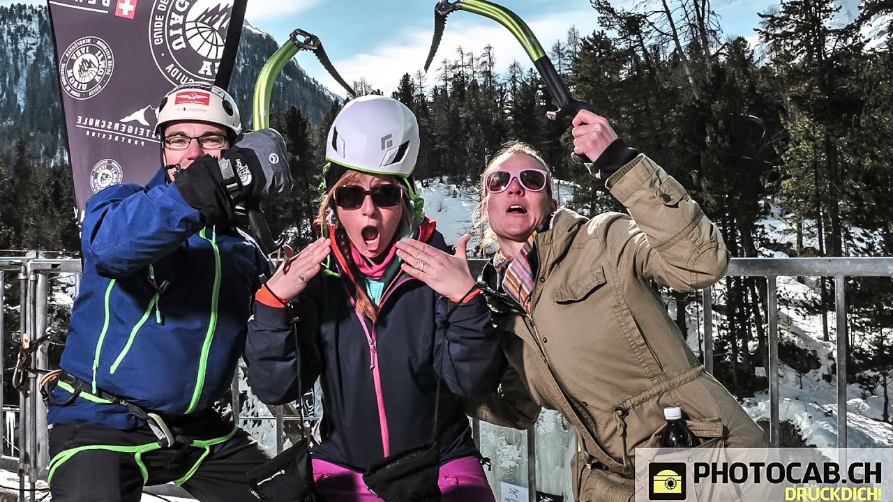 PHOTOCAB @ SWISS ICE CLIMBING CUP