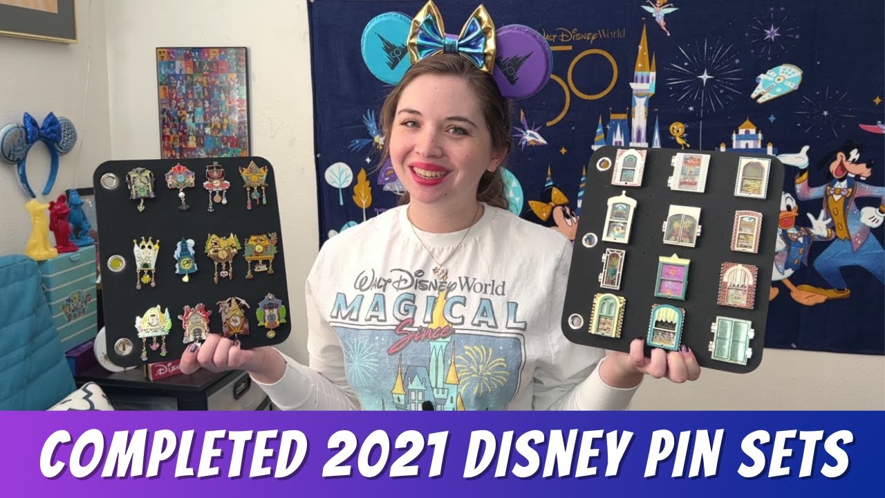 My Completed 2021 Disney Pin Sets + What I'm Collecting in 2022!