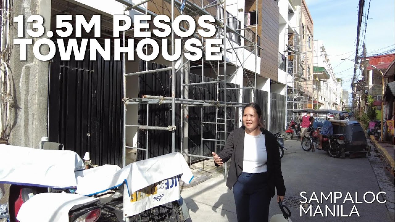 3BR Townhouse for Sale in Sampaloc Manila | With Parking & Modern Design