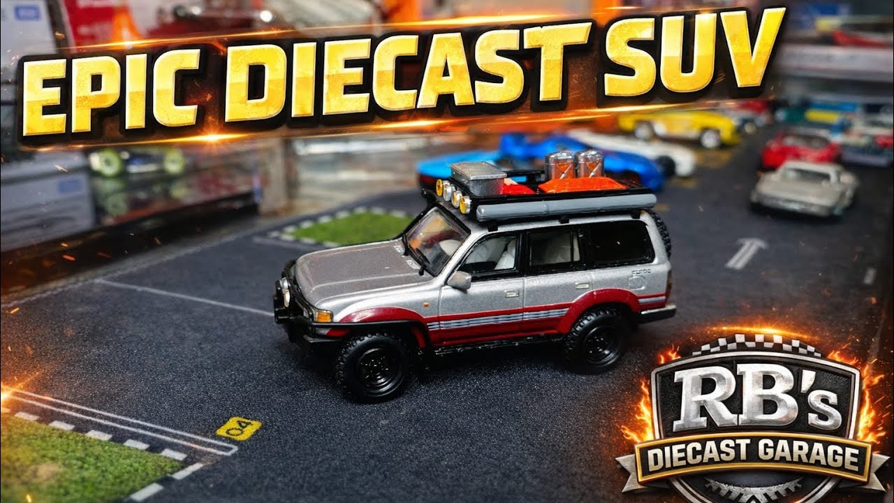 Insane Detail! Custom Off-Road Diecast SUV Review | RB’s Diecast Garage