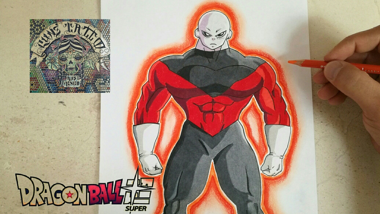 COMO DIBUJAR A JIREN - DRAGON BALL SUPER / how to draw jiren - dragon ball super