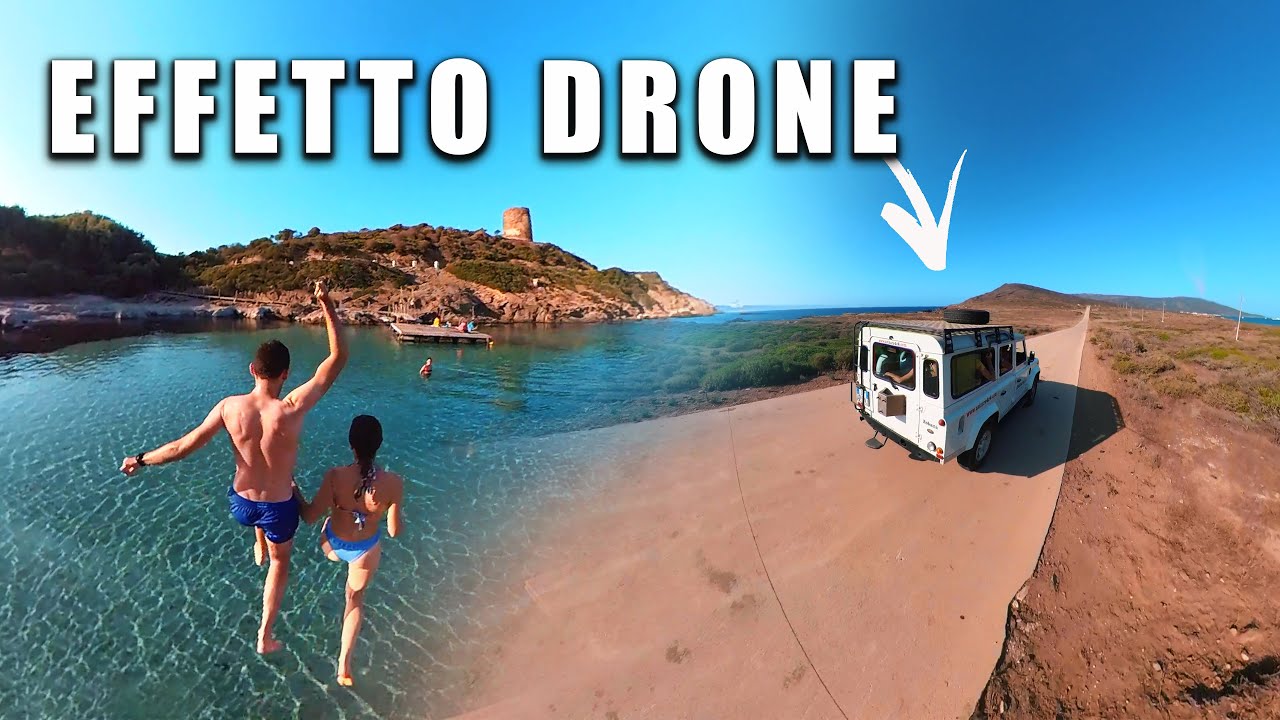 Parco dell'Asinara NON HO POTUTO VOLARE, Nessun Problema Grazie a Insta360 ONE X2