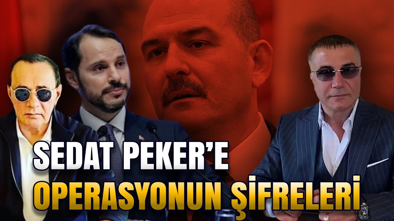 Sedat Peker'e yapılan operasyonun şifreleri