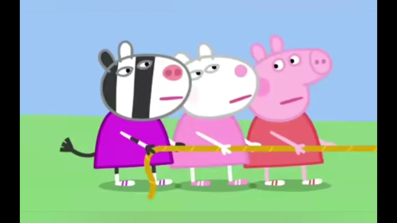 Peppa Pig Squid Game - Tug Of War
