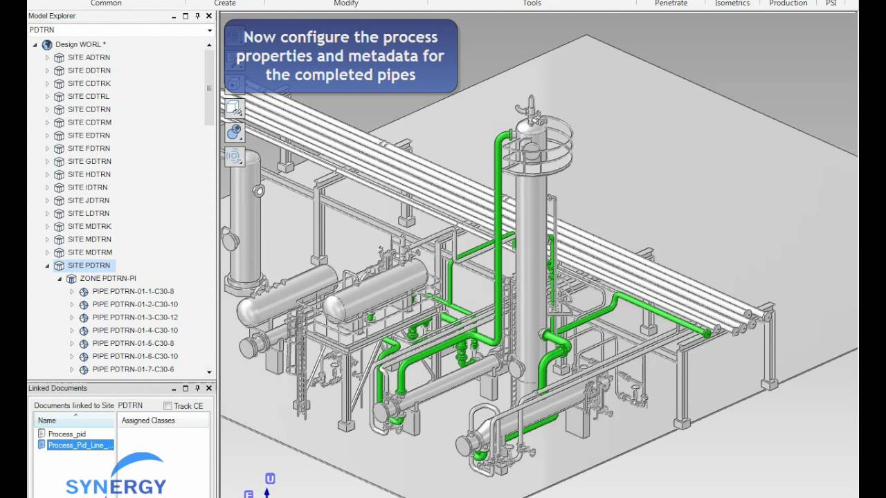 Preparing Pipes for Drawing Production (E3D)